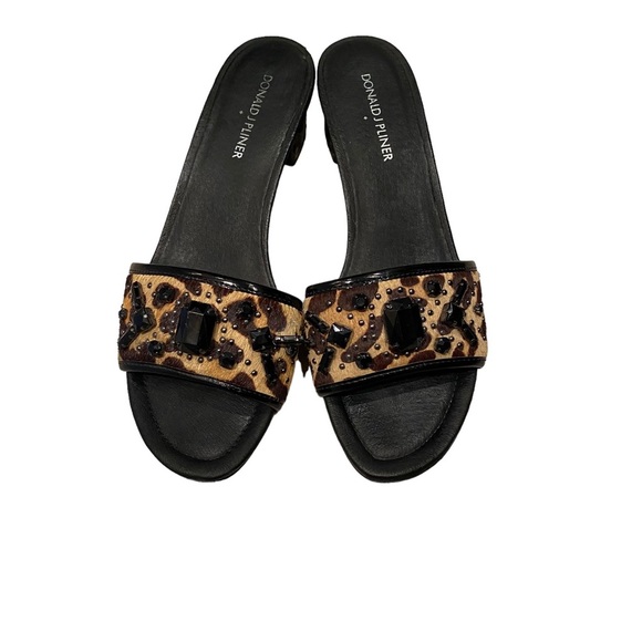 Donald J. Pliner Shoes - Donald J PLINER Leopard Sandals Size 9
